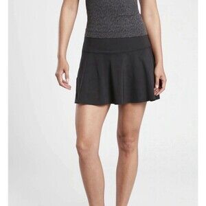 Athleta Ace Tennis Skort Black Activewear Athleisure Skirt 657545 Women’s Size L